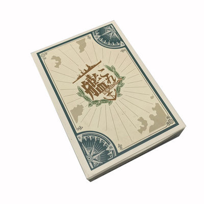 De douane ontwierp Mooi Met een laag bedekt Logo Printed Playing Cards 300gsm