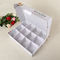 Biologisch afbreekbare Afzonderlijke Tray White Corrugated Box For het Fruit van 3x4 Verpakking