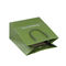 ISO9001 SGS Groene Kraftpapier Document Zakken met Verdraaide Handvatten pp