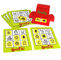 100% plastic Bingo-Kaartspels die Woorden interesseren die voor Jonge geitjes leren